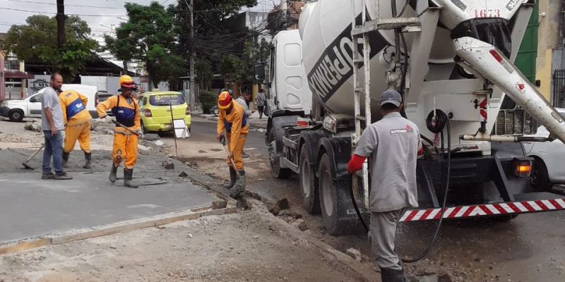 MJRE é responsável por obras do programa 'bairro maravilha' em Bonsucesso 