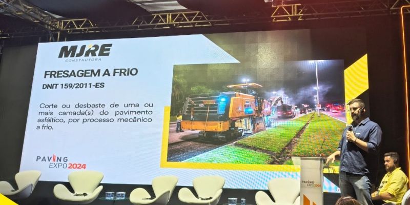 MJRE participa da Paving Expo em São Paulo